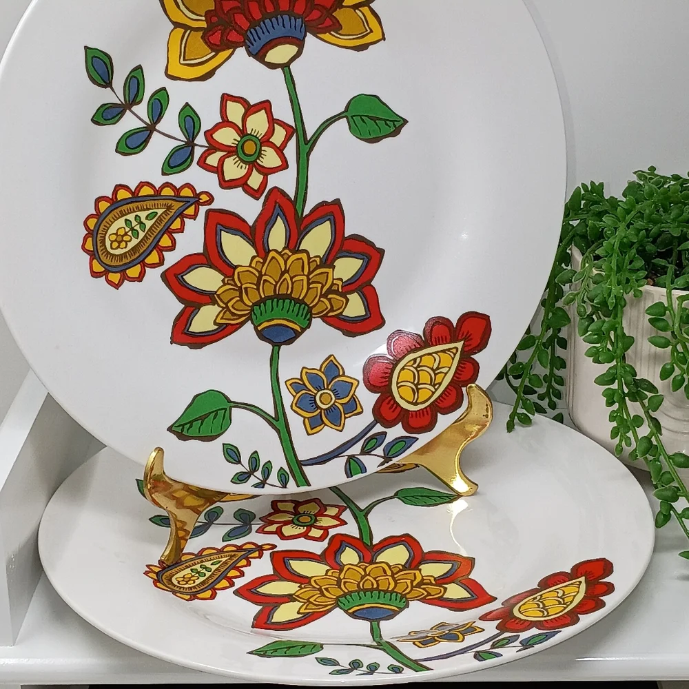 Royal Norfolk Set Of 2, 10.5 Inch Plates